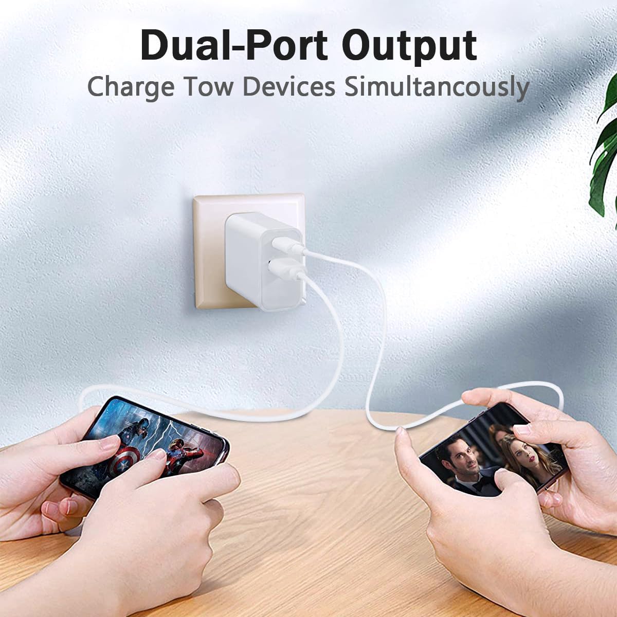 Kanget 20W Dual-Port USB-C PD & USB-A Charger — view 7