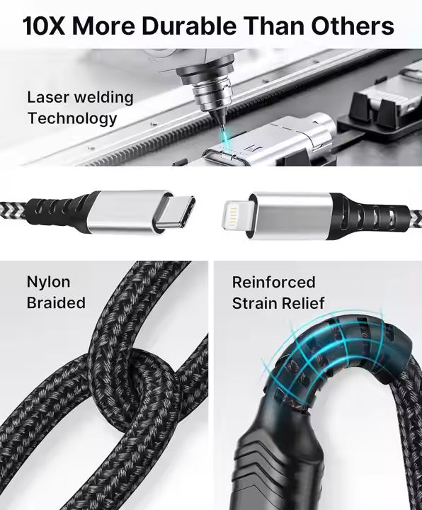 Kanget USB-C to Lightning Cable (20W) — view 2