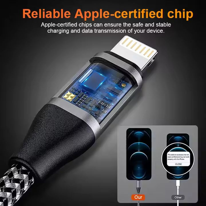 Kanget USB-C to Lightning Cable (20W) — view 3